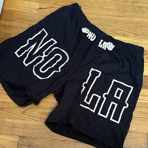 ROMWE Black Athletic Men's Shorts